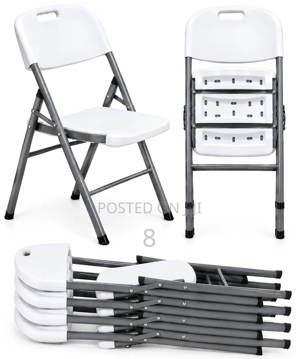 Foldable Chair for Temporary Seating
