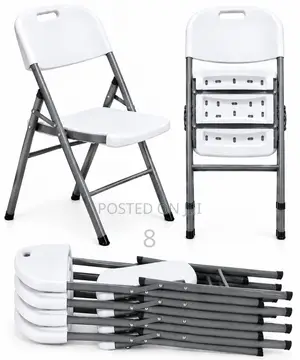 Foldable Chair for Temporary Seating