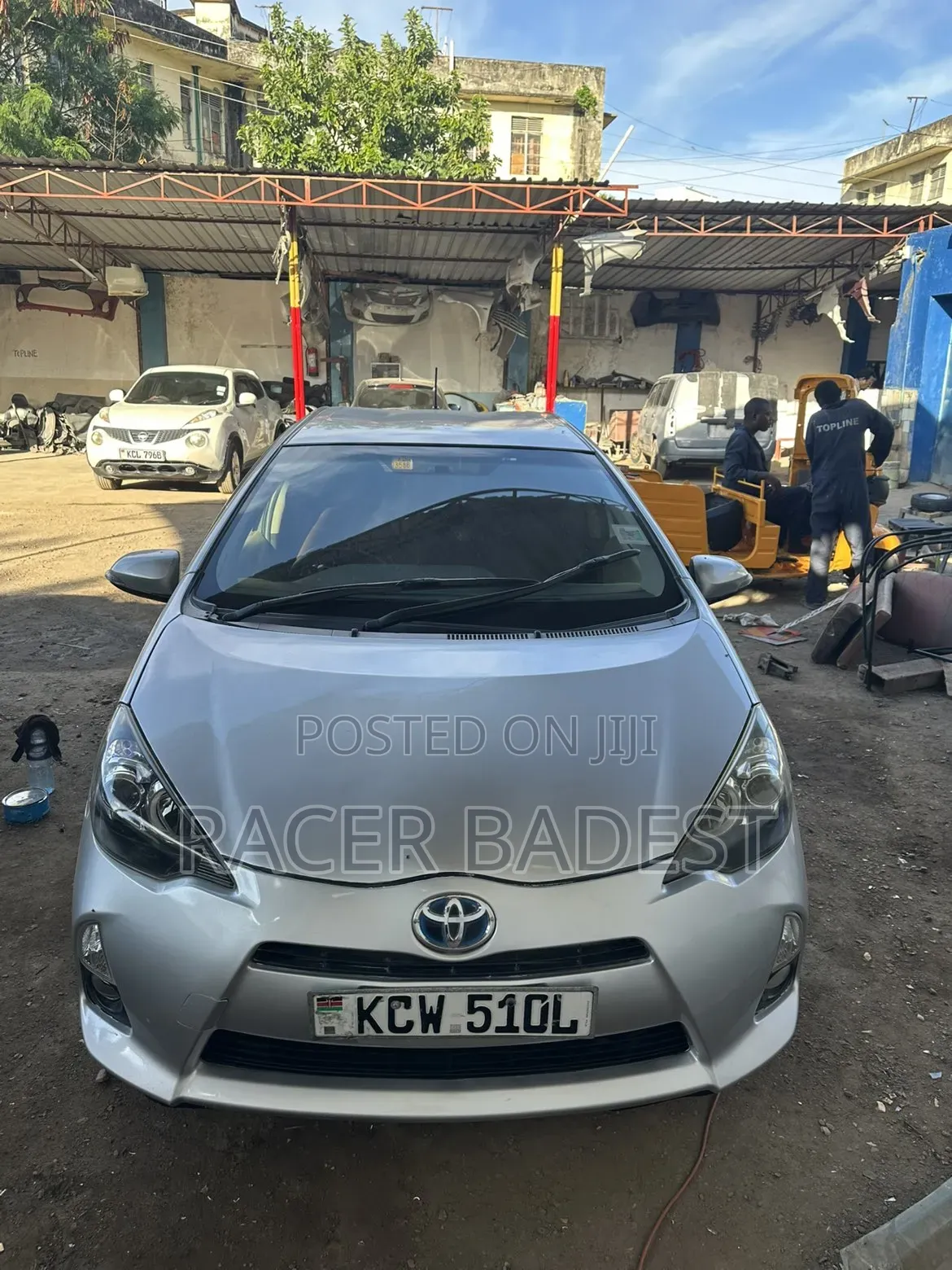 Toyota Aqua 2012 Silver