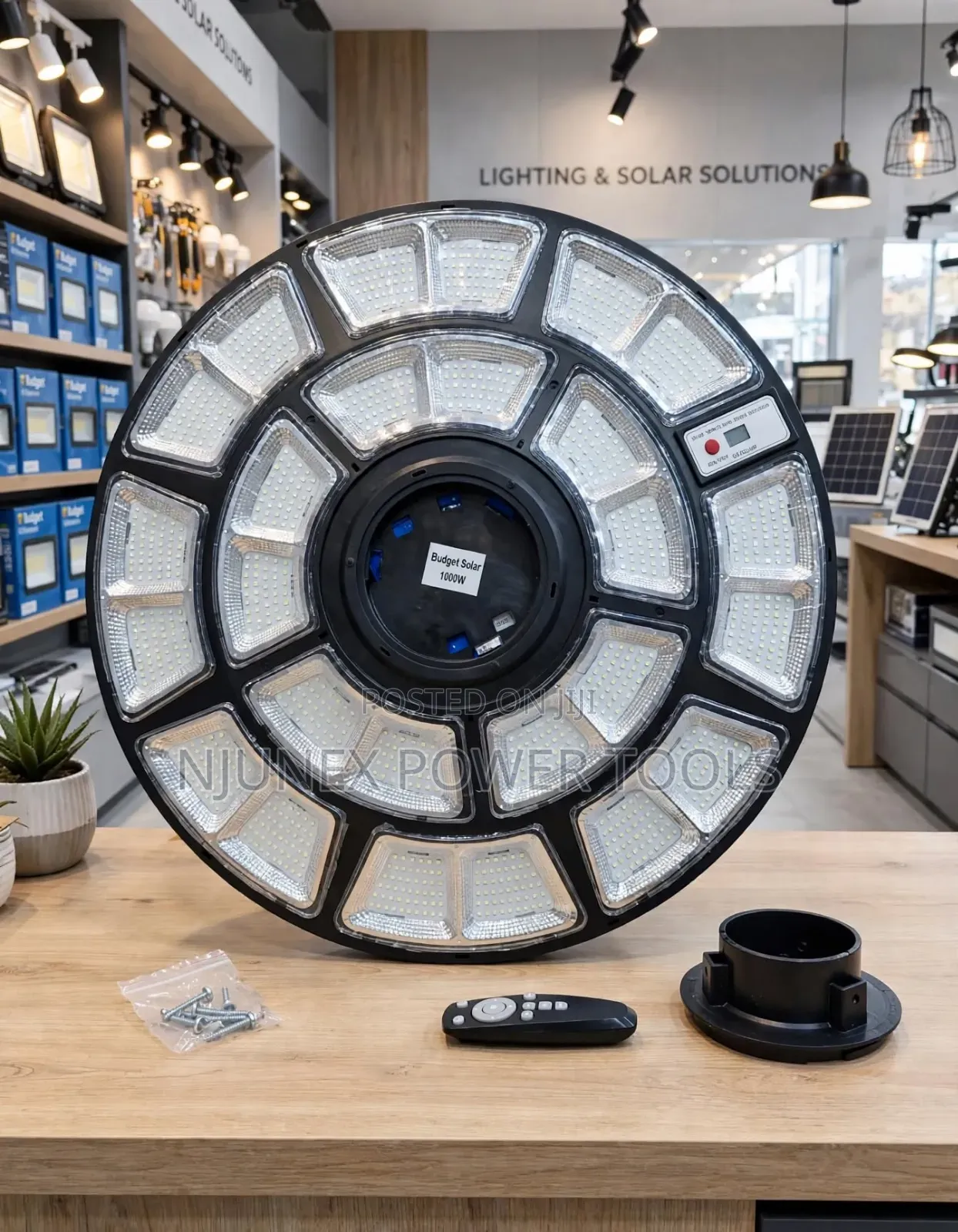 1000W 360° Round UFO Solar Street Light