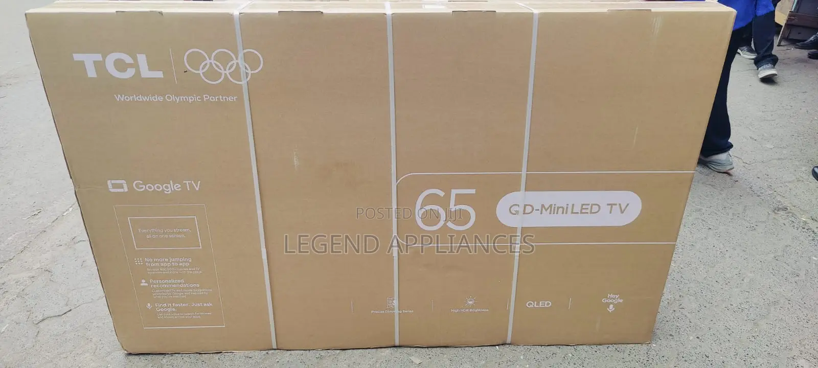 TCL 65 Smart Google TV Qd-Mini