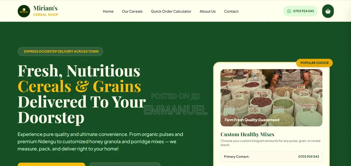 Professional Business Website