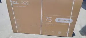 TCL 75v6d 75 Inch 4k HDR Smart TV-2026 Model
