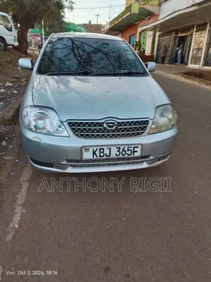 Toyota Corolla Fielder 1.5 Petrol FWD 2003 Silver