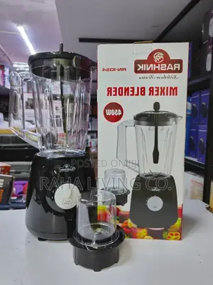 Rashnik RN-1054 Mixer Blender | 450W | With Grinder Jug