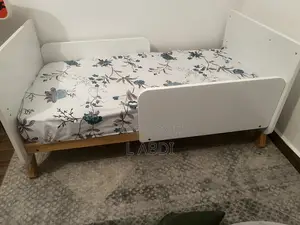Peekaboo's 2 in 1 Wooden Convertible Crib (Baby Cot+Toddler Bed)