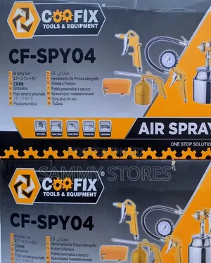 COOFIX CF-SPY04 Pneumatic Spray Gun Set – 5PCS Air Compressor
