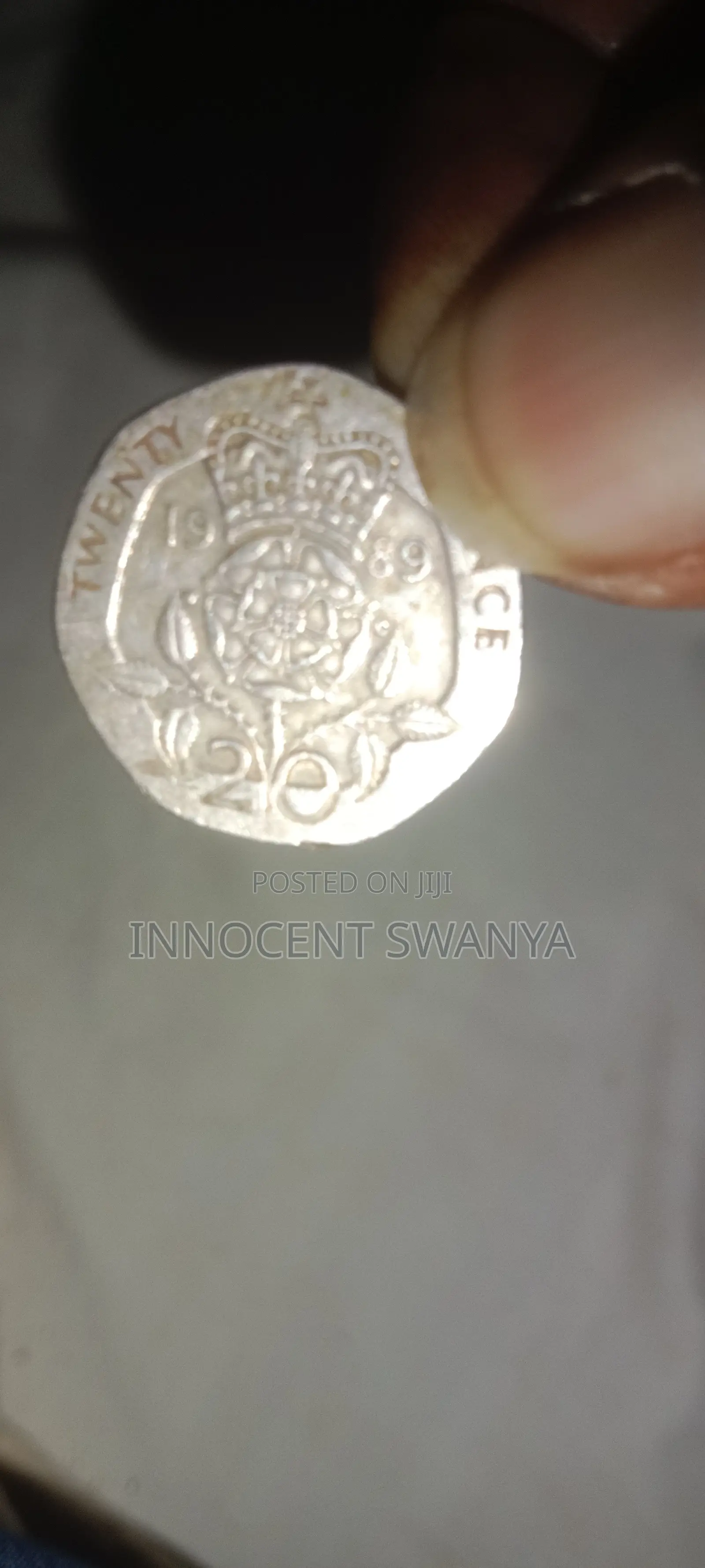Çoin 1989uk 20 Pence