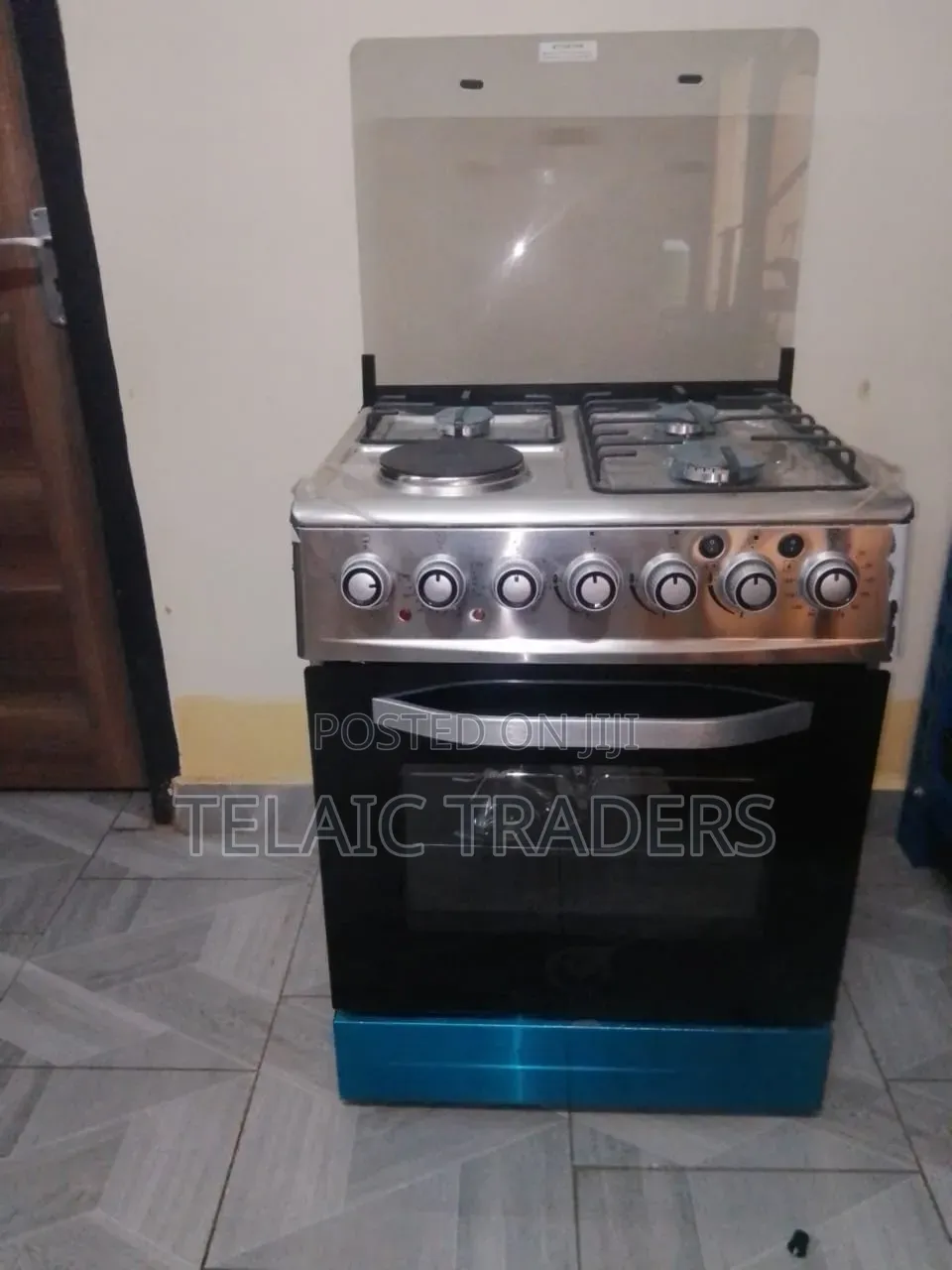3+1 Sarahtech 60*60 Standing Cooker With Rotisserie