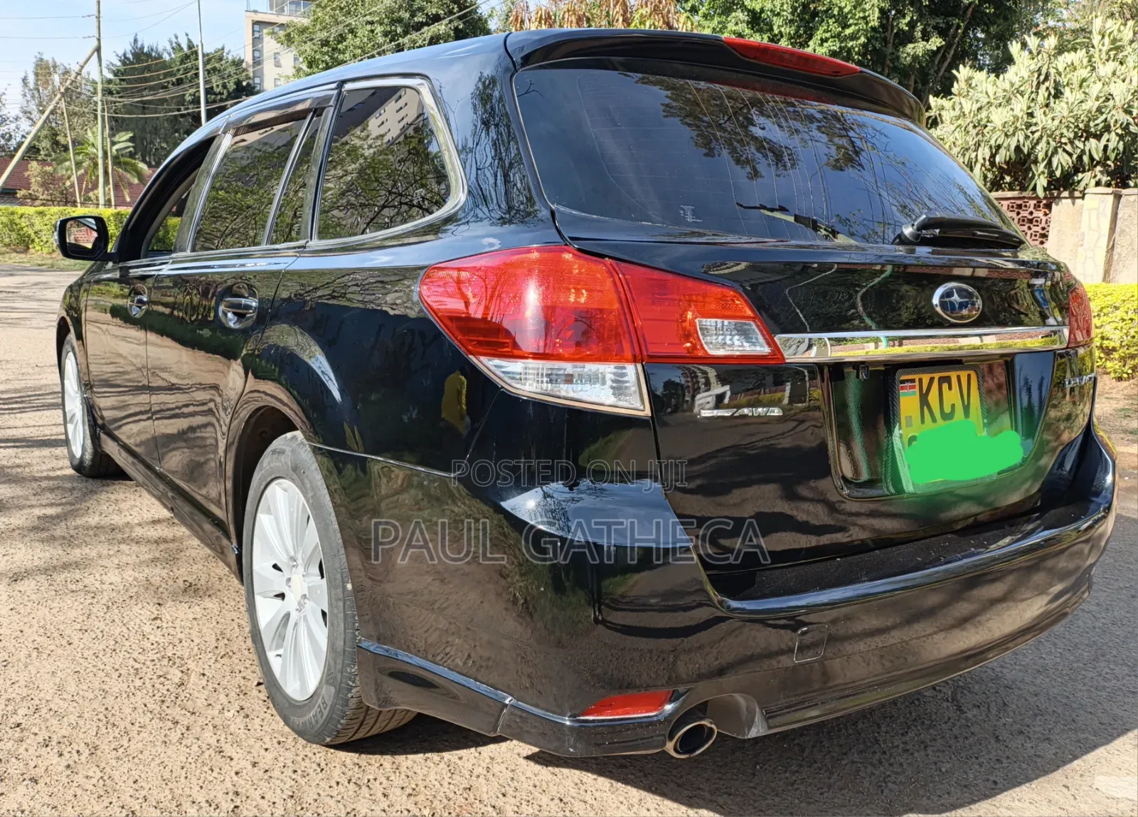 Subaru Legacy 2012 Black