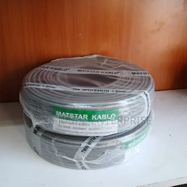 Best Quality 1.5mm Twin Matstar Kablo