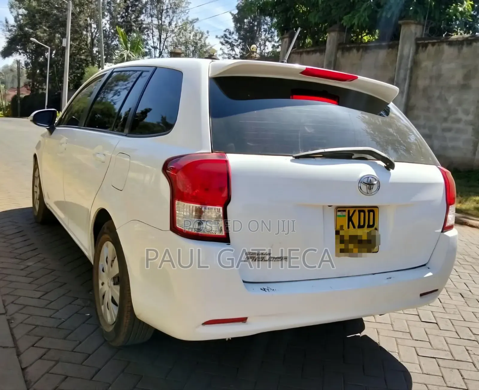 Toyota Corolla Fielder 2014 White