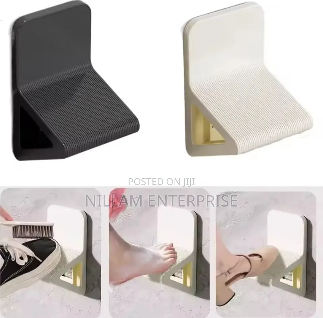 Multifunction Wall Mounted ABS Bathroom Footrest.