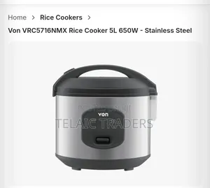 5 Litres Von Electric Rice Cooker