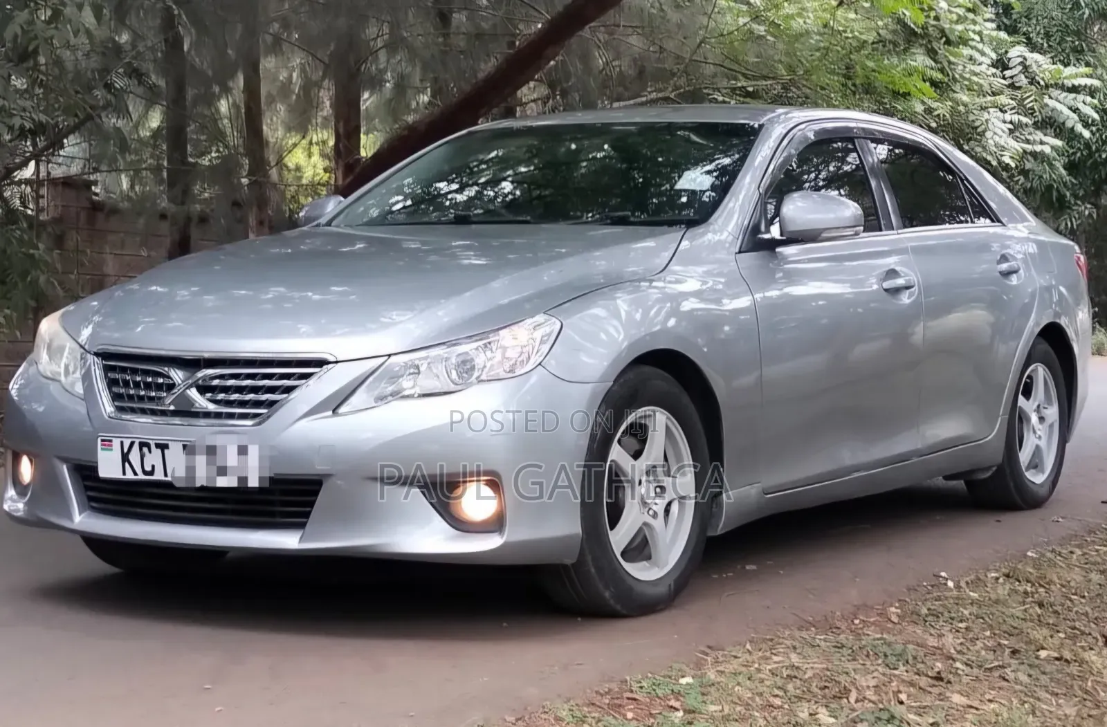 Toyota Mark X 2011 Silver