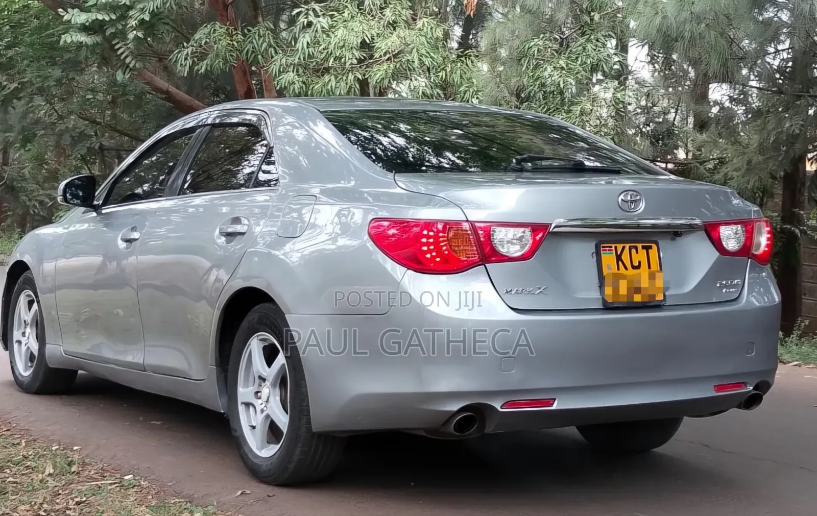 Toyota Mark X 2011 Silver