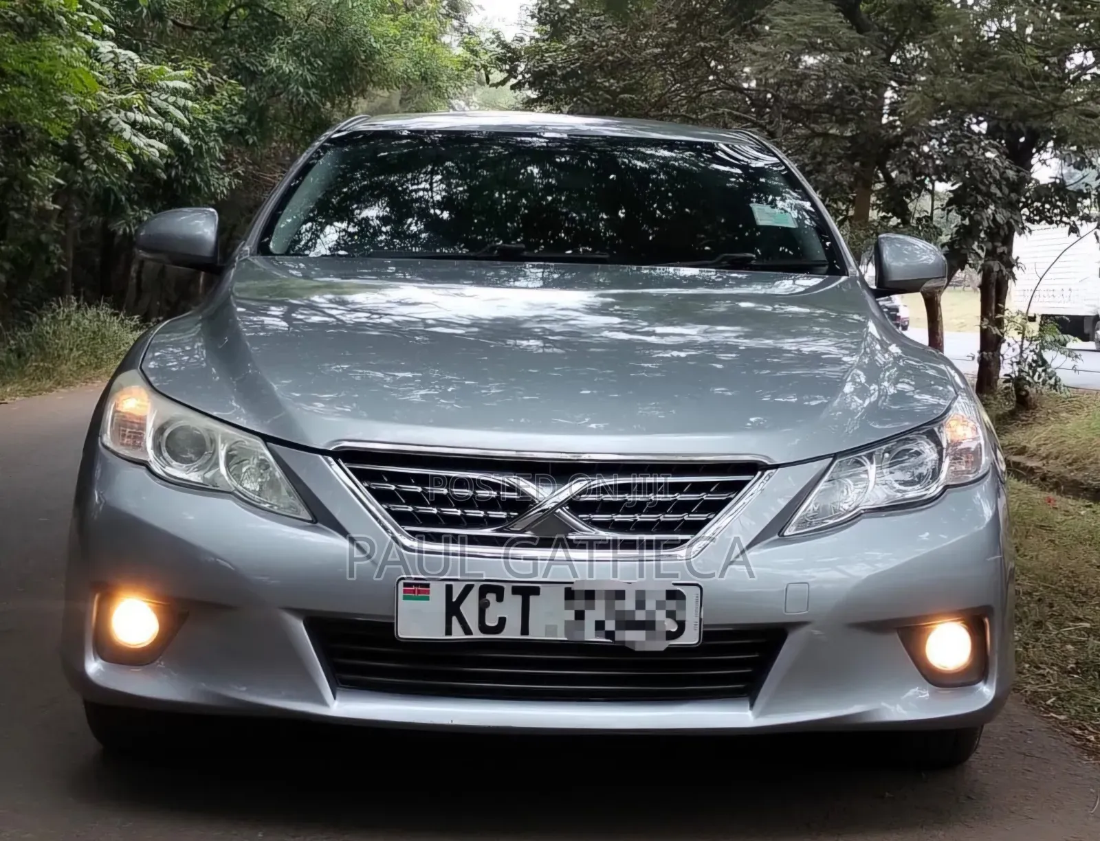 Toyota Mark X 2011 Silver