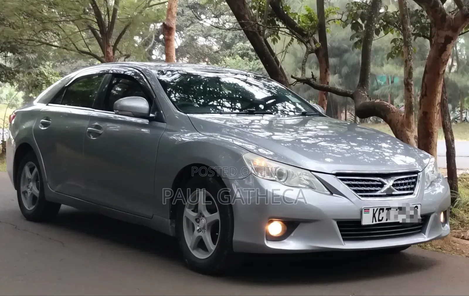 Toyota Mark X 2011 Silver