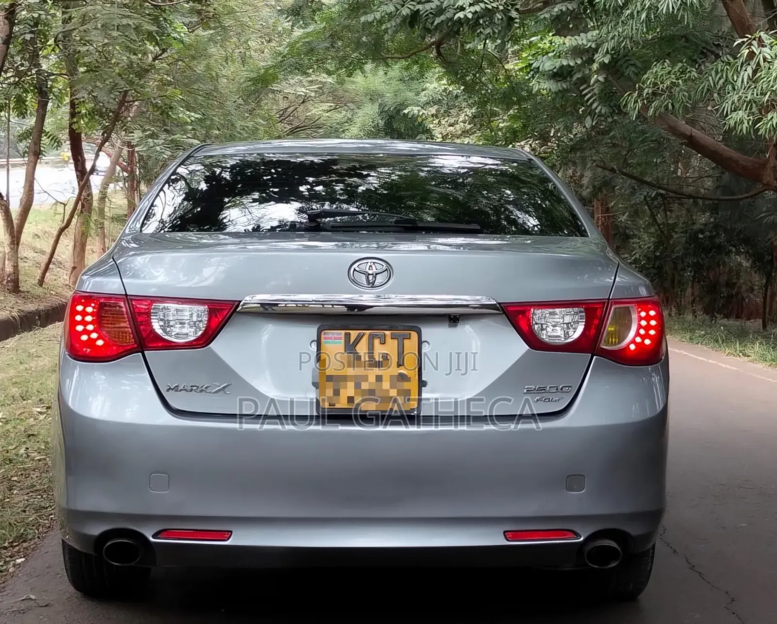 Toyota Mark X 2011 Silver