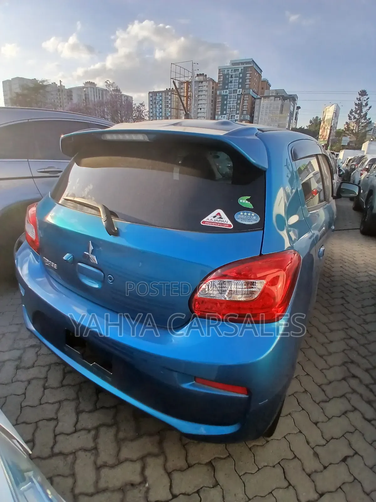 Mitsubishi Mirage 2019 Blue