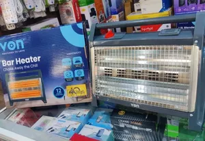 Von Quartz Bar Room Heater With Humidifier