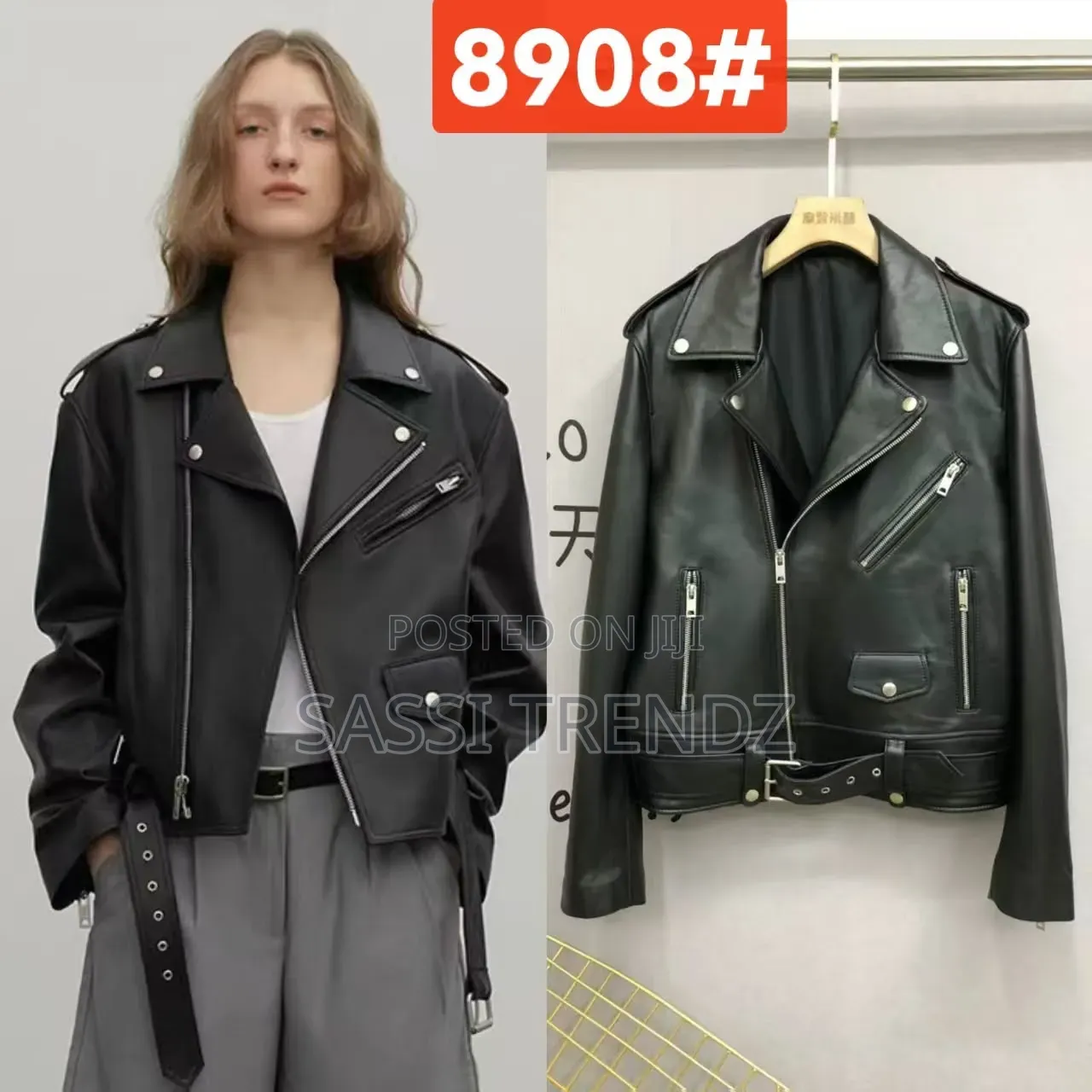 Fashionable Leather Jacket