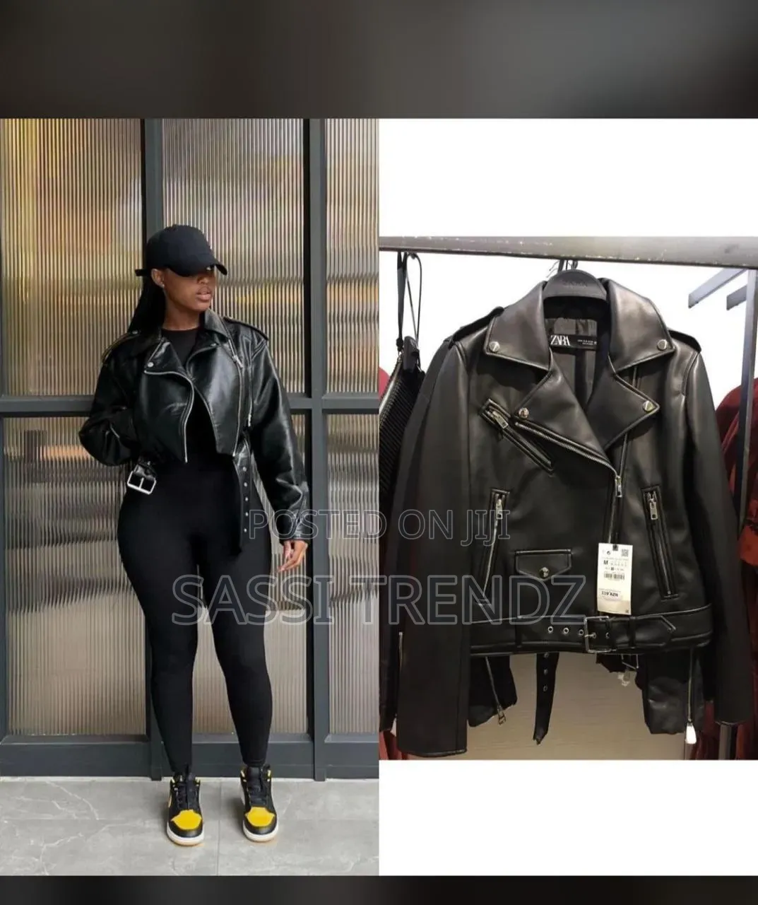 Fashionable Leather Jacket