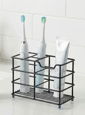 Stainless Steel Toothbrush Organizer