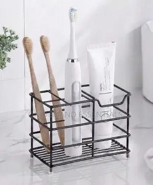 Stainless Steel Toothbrush Organizer