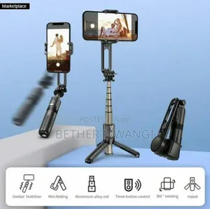 Gimbal Stabilizer L18 Mini — Multifunctional Selfie Stick & Tripod