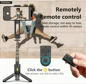 Gimbal Stabilizer L18 Mini — Multifunctional Selfie Stick & Tripod