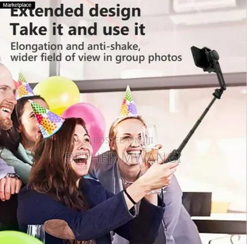 Gimbal Stabilizer L18 Mini — Multifunctional Selfie Stick & Tripod