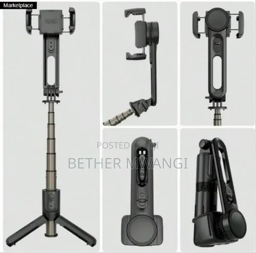 Gimbal Stabilizer L18 Mini — Multifunctional Selfie Stick & Tripod