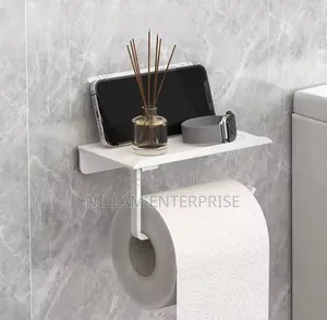 Simple Self-Adhesive Toilet Paper Holder