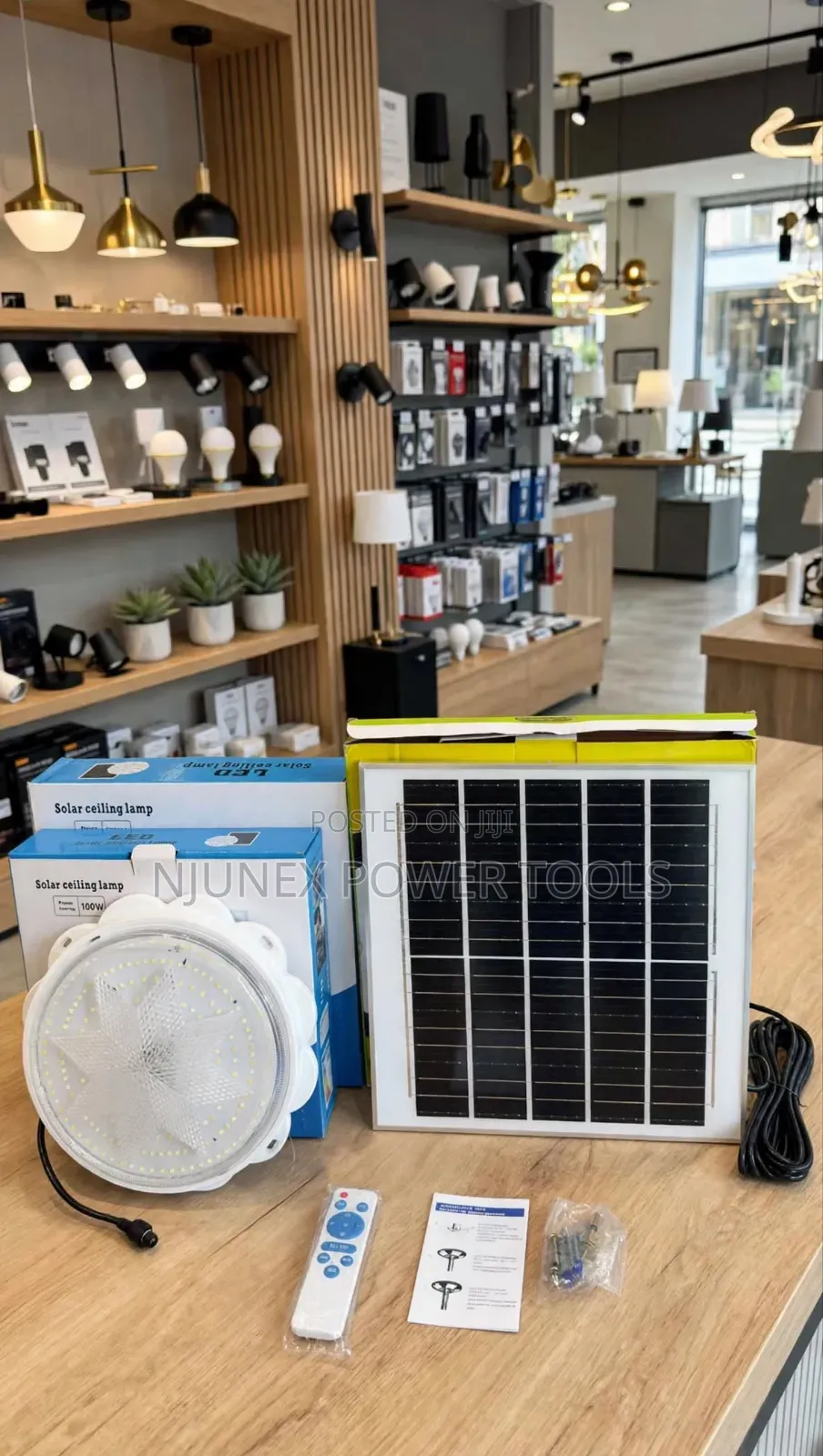 New Budget 200w Solar Indoor Ceiling Lights Big Size. Power: 200w