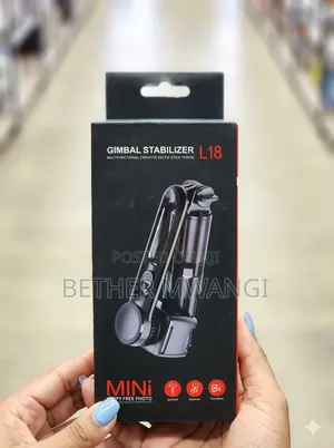 Gimbal Stabilizer L18 Mini — Multifunctional Selfie Stick & Tripod