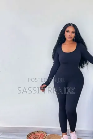 Heavy Cotton Long Sleeved Jumpsuit