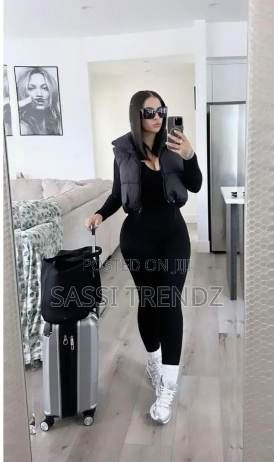 Heavy Cotton Long Sleeved Jumpsuit
