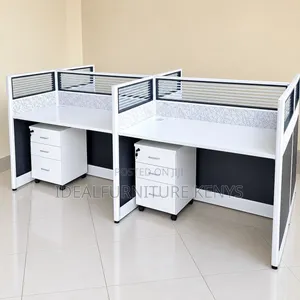 Modern Office Workstation Cubicles | 2-Person Office Workstation