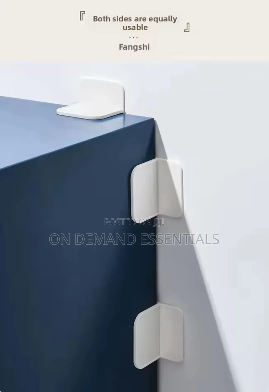 2pcs Adhesive Furniture Anchors