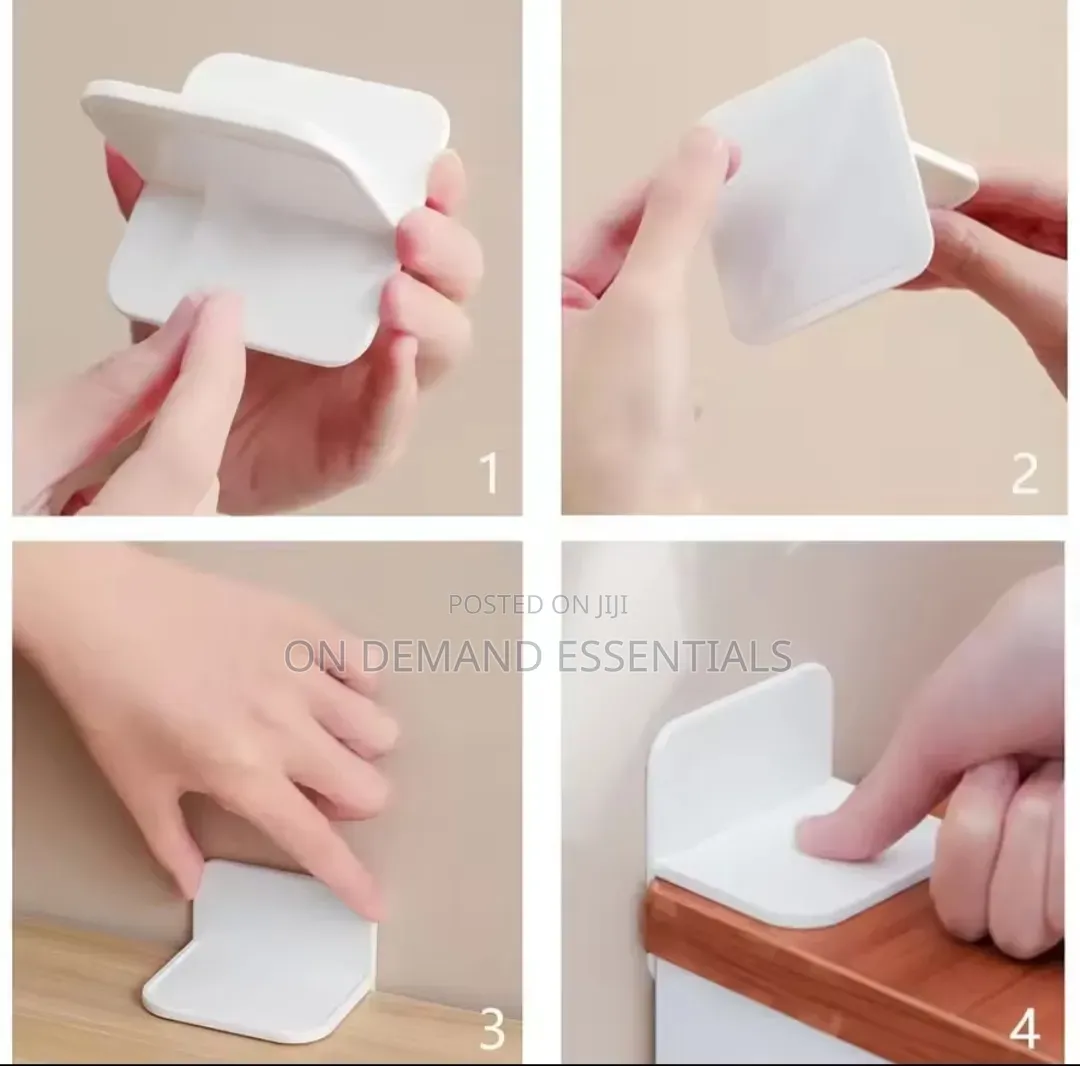 2pcs Adhesive Furniture Anchors