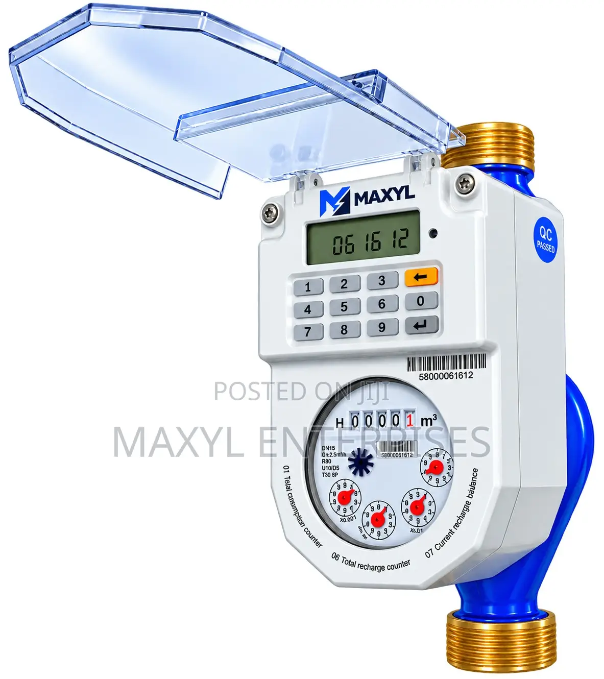 Smart Prepaid Water Meter