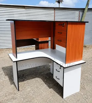 L Shaped Table Mutiple Colors