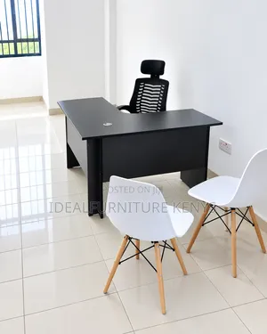 Modern L-Shaped Office Desk | Executive Corner Workstation