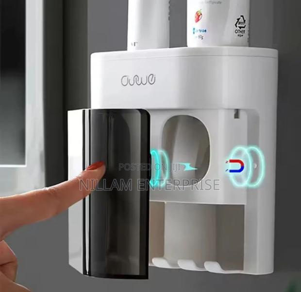 Wall-Mounted Automatic Toothpaste Dispenser - main view