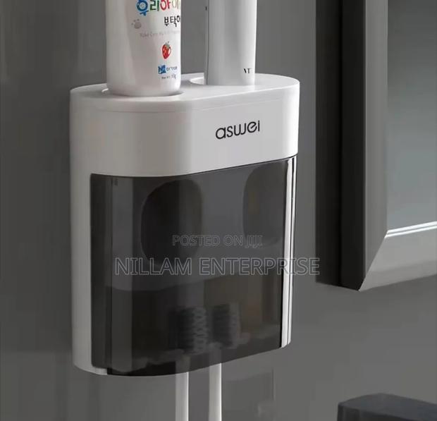 Wall-Mounted Automatic Toothpaste Dispenser - thumbnail 2