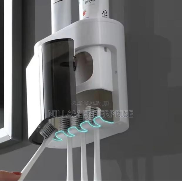 Wall-Mounted Automatic Toothpaste Dispenser - thumbnail 3