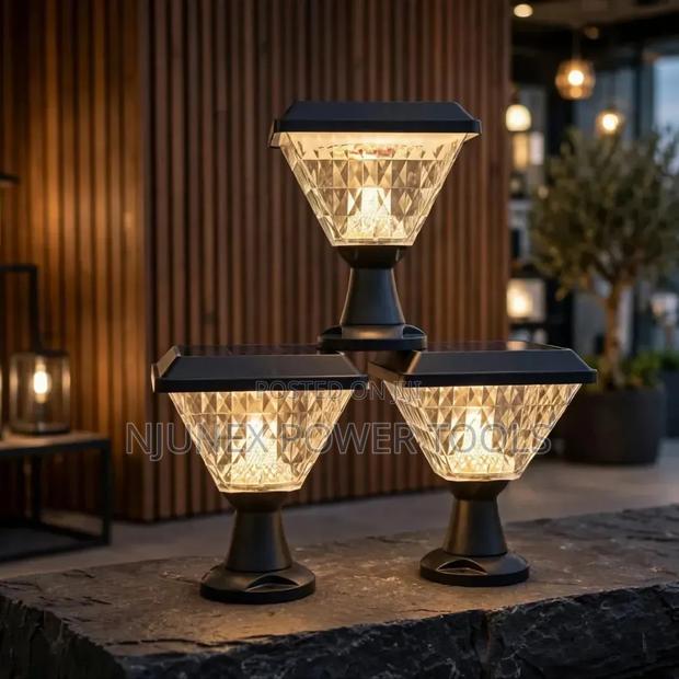 Waterproof Solar Garden Post Lights - thumbnail 2