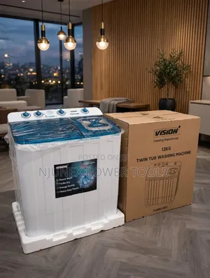 Vision 12kg Twin-Tub Semi-Automatic Washing Machine