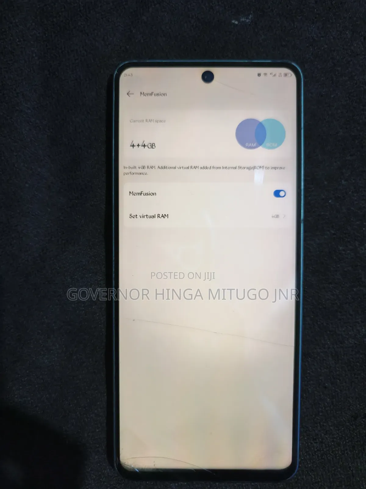 Tecno Camon 19 128 GB Blue